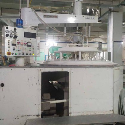 二手日本创技双面抛光机转让 出售9成新28B双面平磨机