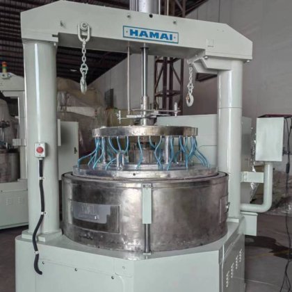 二手日本hamai16B双面研磨机-立式镜面抛光机-平面自动平磨机