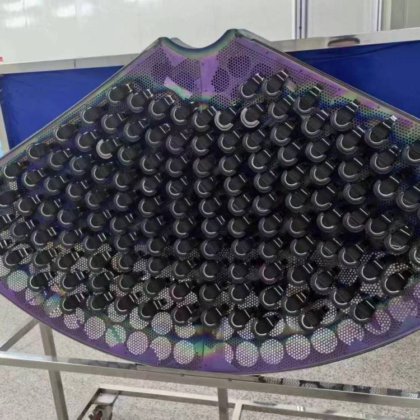 越南工厂转让3台 9成新线上用 韩国联合2050真空镀膜机/离子蒸发电镀机转让