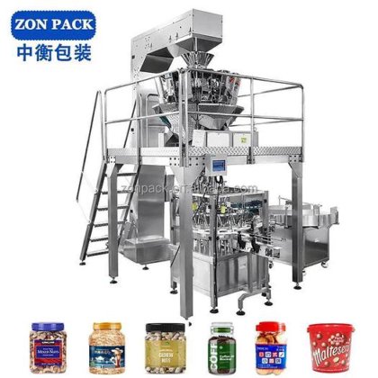用于混合腰果开心果的立式袋装烤花生包装自动包装机
