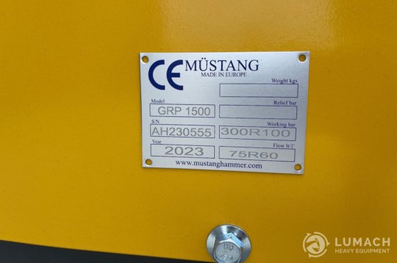 2023 Mustang GRP 1500 Sorting