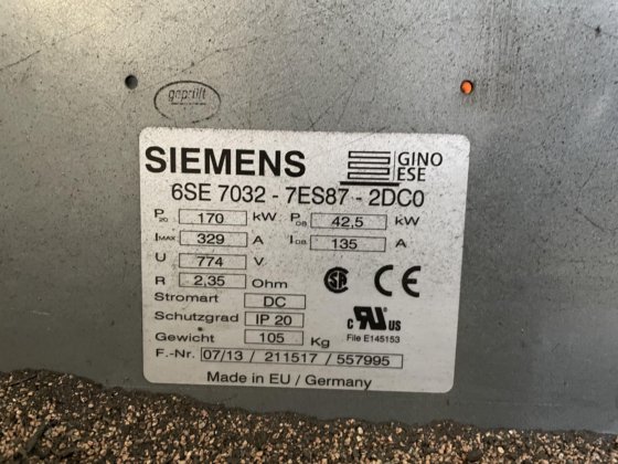 2013 Centrifugal casting machine