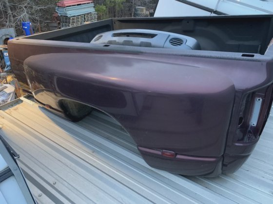 dodge ram 3500 dually bed purple metallic some damage in Piedmont, SC, USA