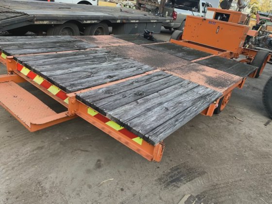 60,000 lb SPMT remote controlled diesel Self-Propelled Modular ...