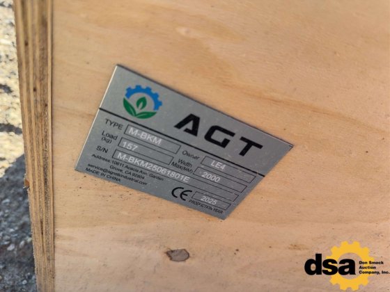 Unused AGT Concrete Mixer