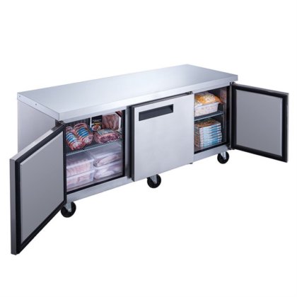 DUKERS 3 Door Undercounter Refrigerator