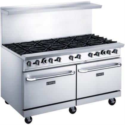 Dukers Gas Range With Double