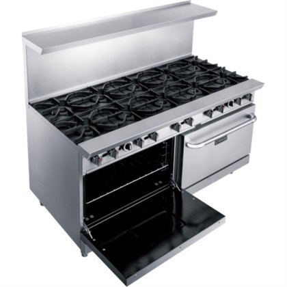 Dukers Gas Range With Double