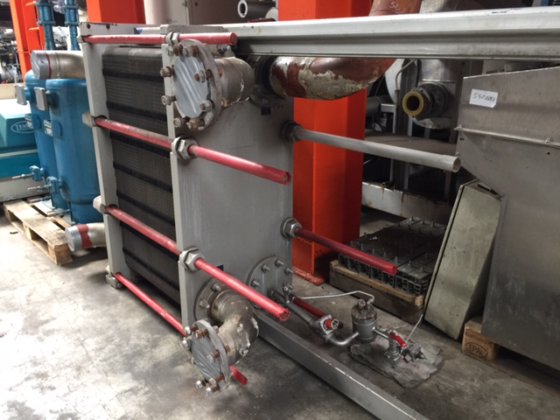 2004年阿法拉伐MK15-BWFGR/二手板式冷却器/板式交换器