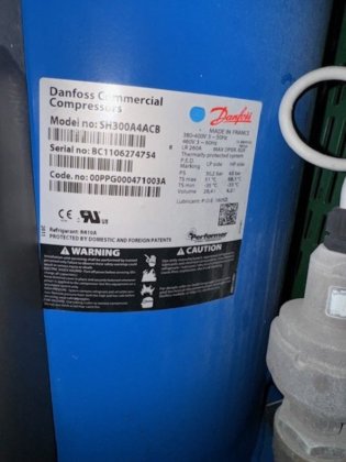2011 Danfoss SH300A4ACB / Gebrauchter AC-Kompressor