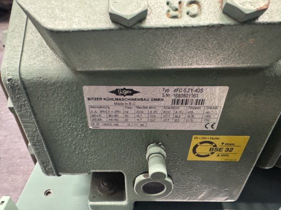 2011 Bitzer 4FC-5.2Y-40S / 二手冷凝机组