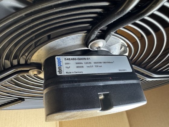 ebmpapst S4E450-GA09-01 / EC ベンチレーター
