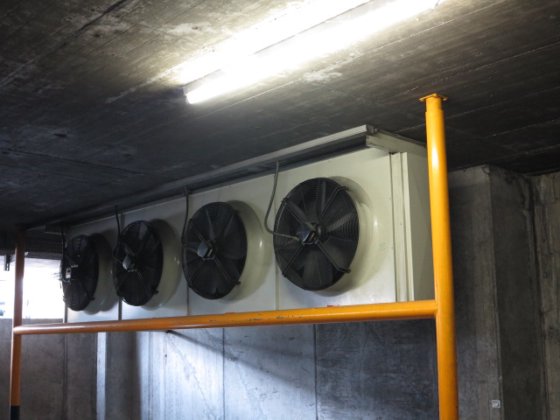 1993年比泽尔二手冷库安装