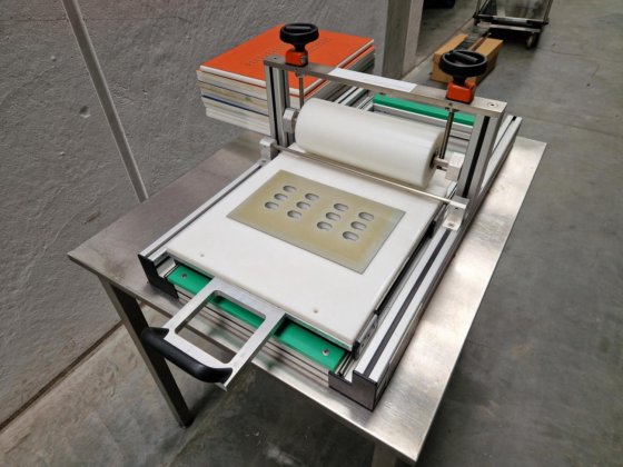 FALLER QUIKPAC 折叠式压卡机