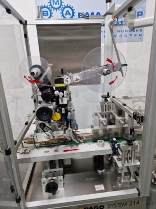 PAGO SYSTEM 214 标签机防篡改顶盖