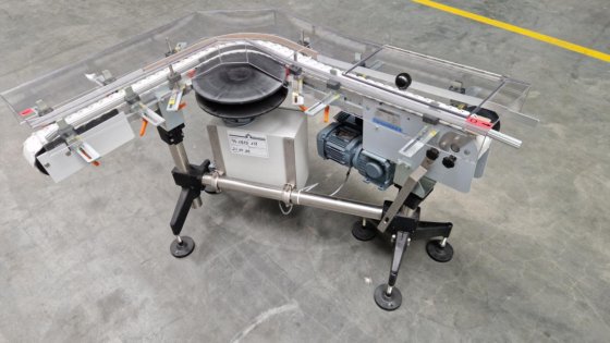 ROTZINGER 90°カーブコンベヤ