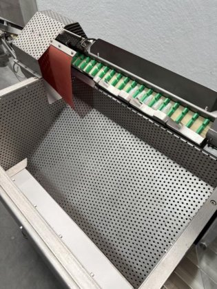 RNA ZE 2000 型瓶子放置分拣机，带进料斗