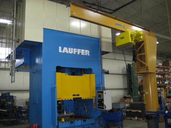 2002 1200 ton Lauffer Model