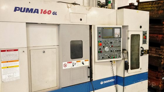 2001 6" chuck Daewoo Doosan
