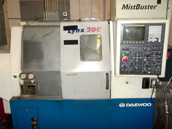 2002 8" chuck Daewoo Model
