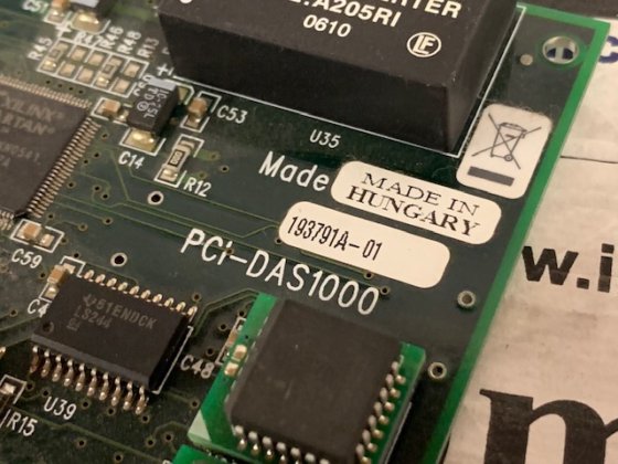 Measurement Computing PCI-DAS1000
