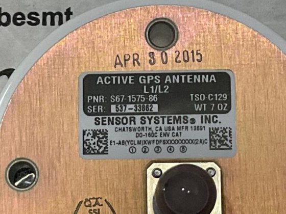 Sensor Systems S67-1575-86