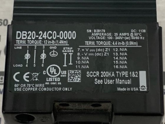 Watlow DB20-24C0-0000