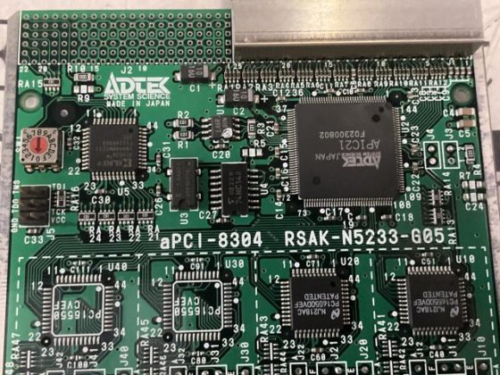 Adtek System Science aPCI-8304