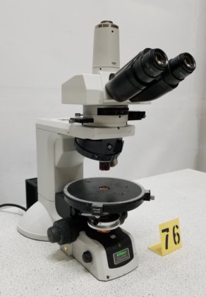 Nikon Eclipse LV100 POL Polarizing Trinocular Microscope 65151 in ...