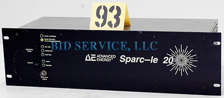 Advanced Energy Sparc Le 20