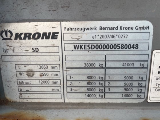 2013 Krone Profi Liner