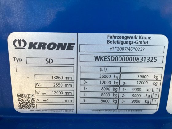 2018 Krone Profi Liner