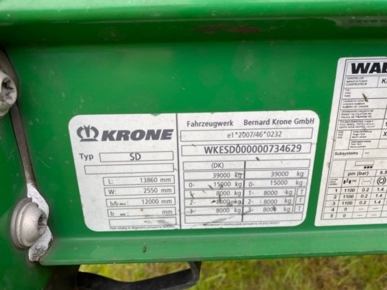 2016 Krone Profi Liner