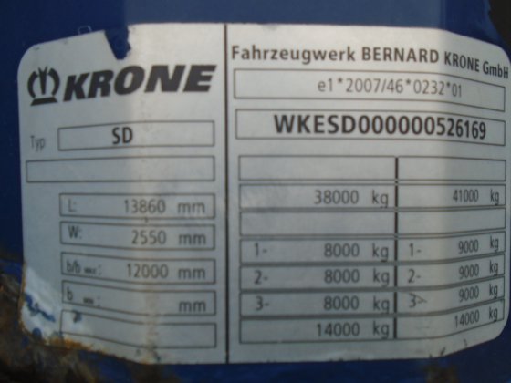 2012 Krone Profi Liner