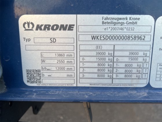 2018 Krone Profi Liner