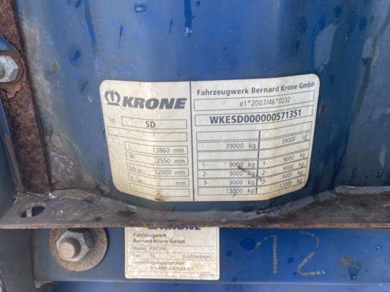 2013 Krone Mega Liner