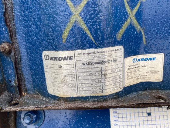 2013 Krone Mega Liner