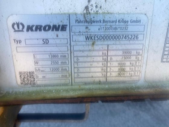 2017 Krone Profi Liner