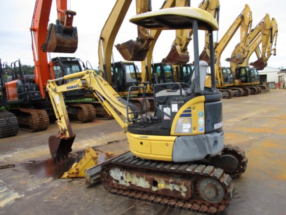 2007 KOMATSU PC20MR-2