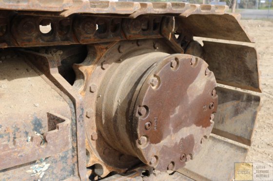 2012 DEERE 135D GRAAFMACHINE