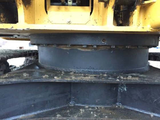 2012 DEERE 135D GRAAFMACHINE