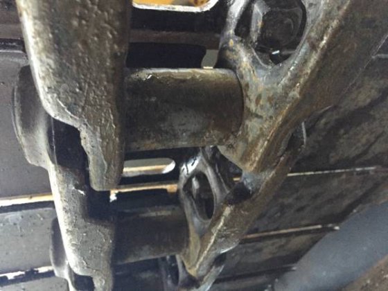 2012 DEERE 135D GRAAFMACHINE