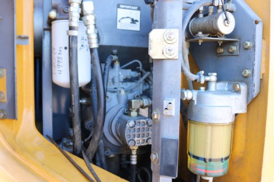 2012 DEERE 135D GRAAFMACHINE