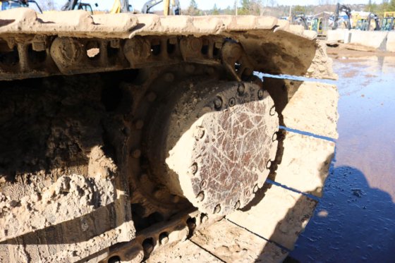 2012 DEERE 135D GRAAFMACHINE