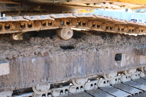 2012 DEERE 135D GRAAFMACHINE