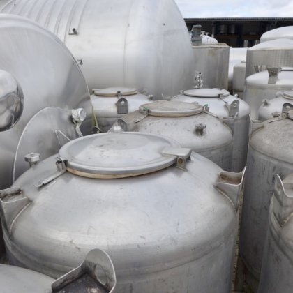 550 Liter Container aus V2A