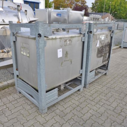 Gebraucht 1000 Liter IBC Container aus V2A in Bremen, Deutschland