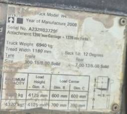 海斯特四轮平衡重式叉车