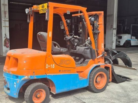 住友 ヤレ 4輪カウンターバランスフォークリフト