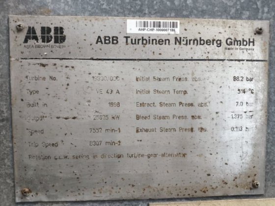 蒸汽涡轮发电机 1